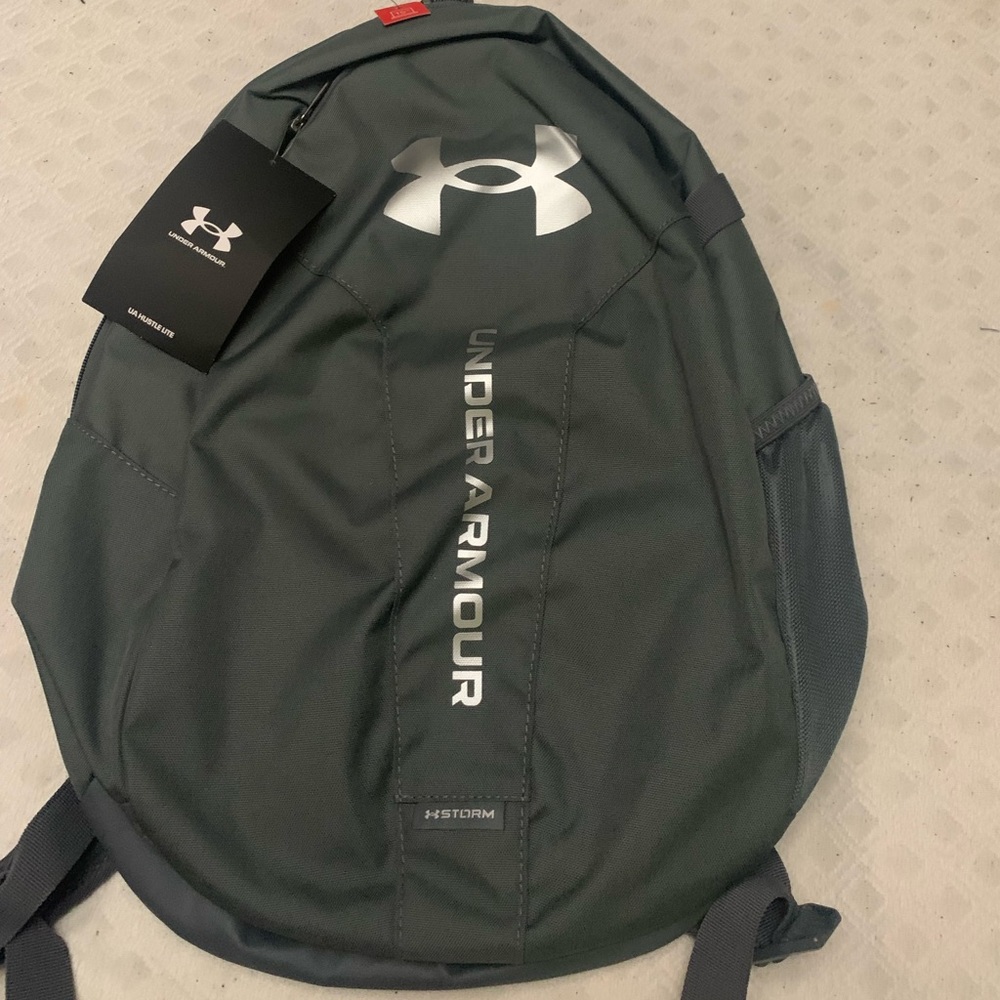 Brand new with tags grey Under Armour backpack!